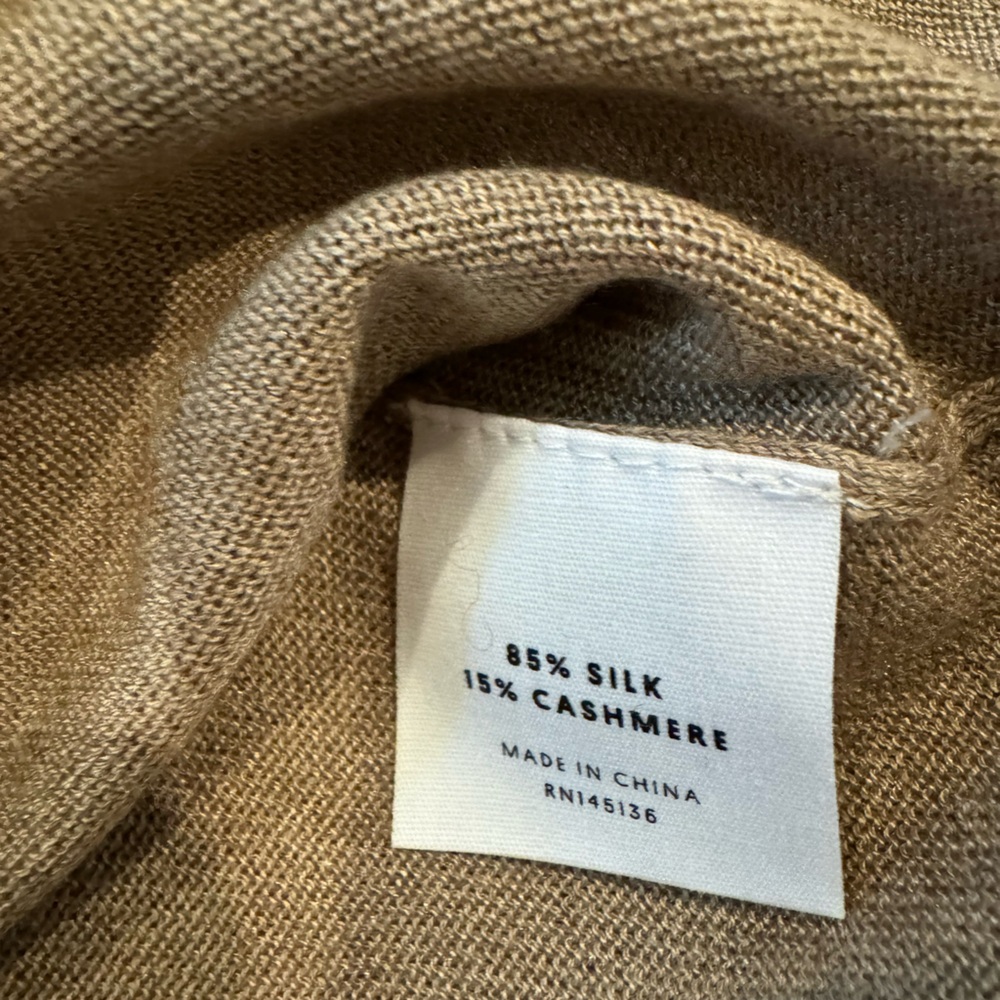 NWT Lingua Franca Silk Cashmere Sweater - Picture 5 of 6